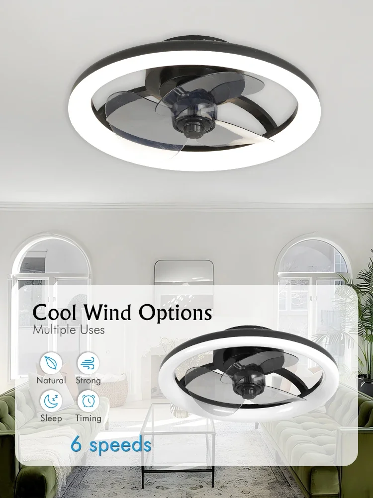 Ceiling Fans, 130W(0.17hp), Metal - detail 4