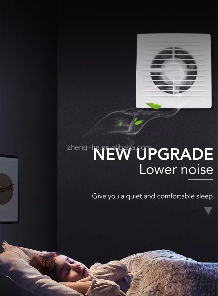 Wall & Window Mounted Exhaust Fan, 220V 2400rpm, Dual Ball Bearing - detail 4
