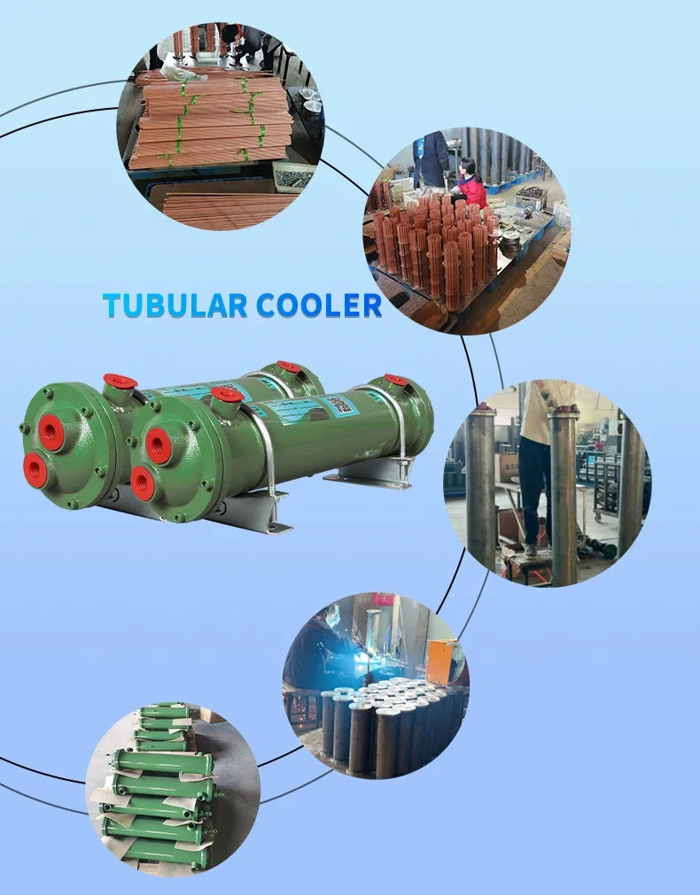 Copper Oil Water Cooler, OR60~OR1000, Tube Heat Exchanger - detail 24