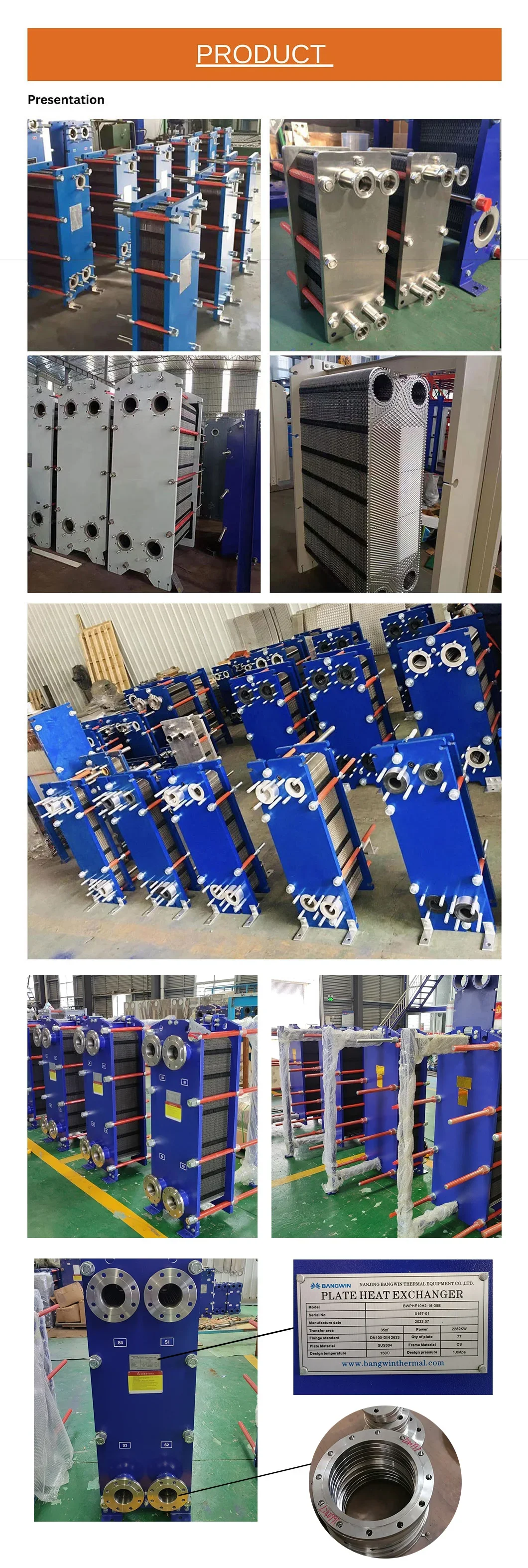 Doublewall Gasket, Stainless Steel, plate Heat Exchanger - detail 2