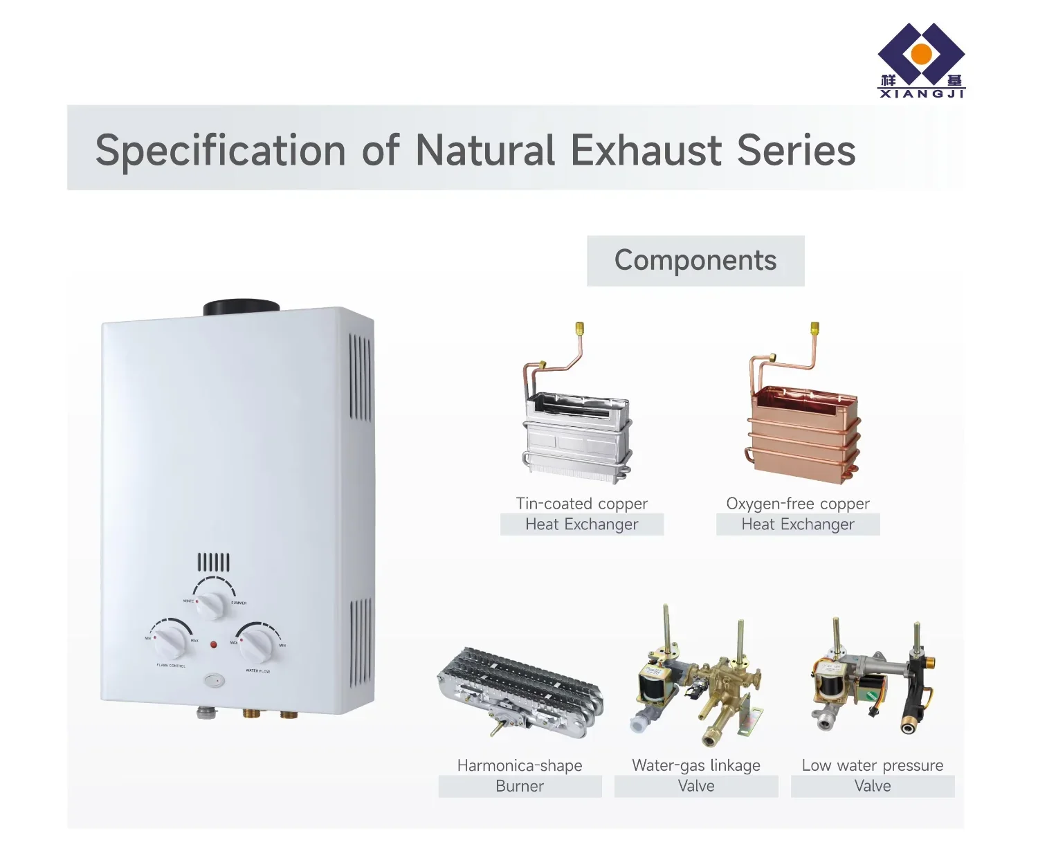 Water Heater, 6L/10L, Copper - detail 4
