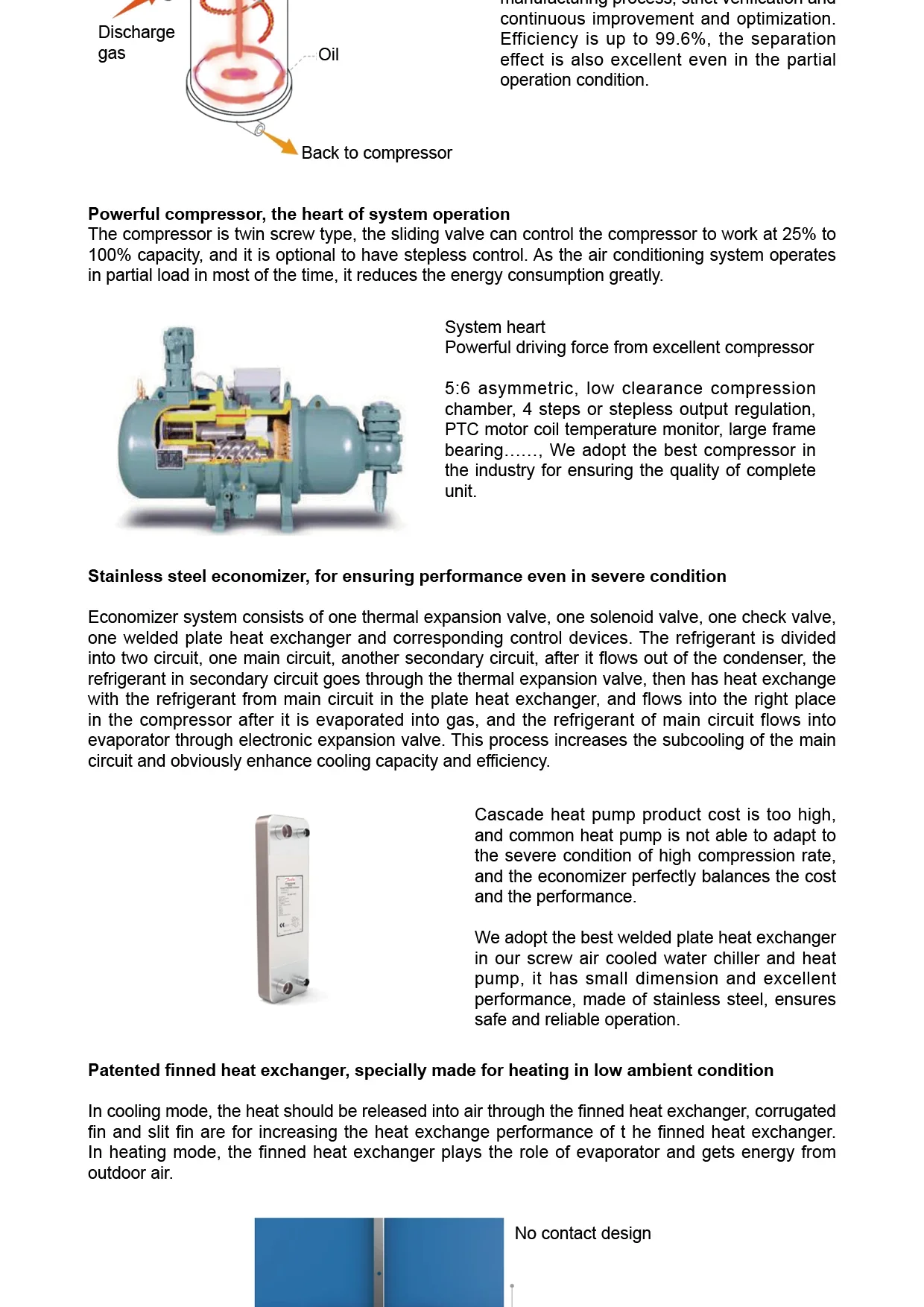 Air Cooled Water Chiller, 300kW, 1164kW - detail 6