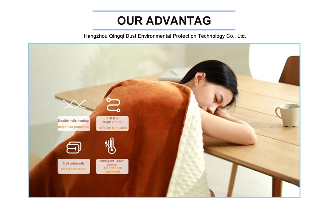 Heated Blanket, 75-195W, Heating Mattress Pad - detail 6