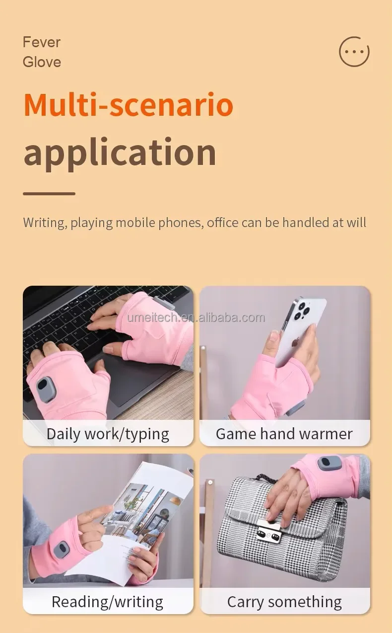 Hand Warmer, 2000Mah, Bamboo Charcoal Yarn, Wrist Support - detail 18