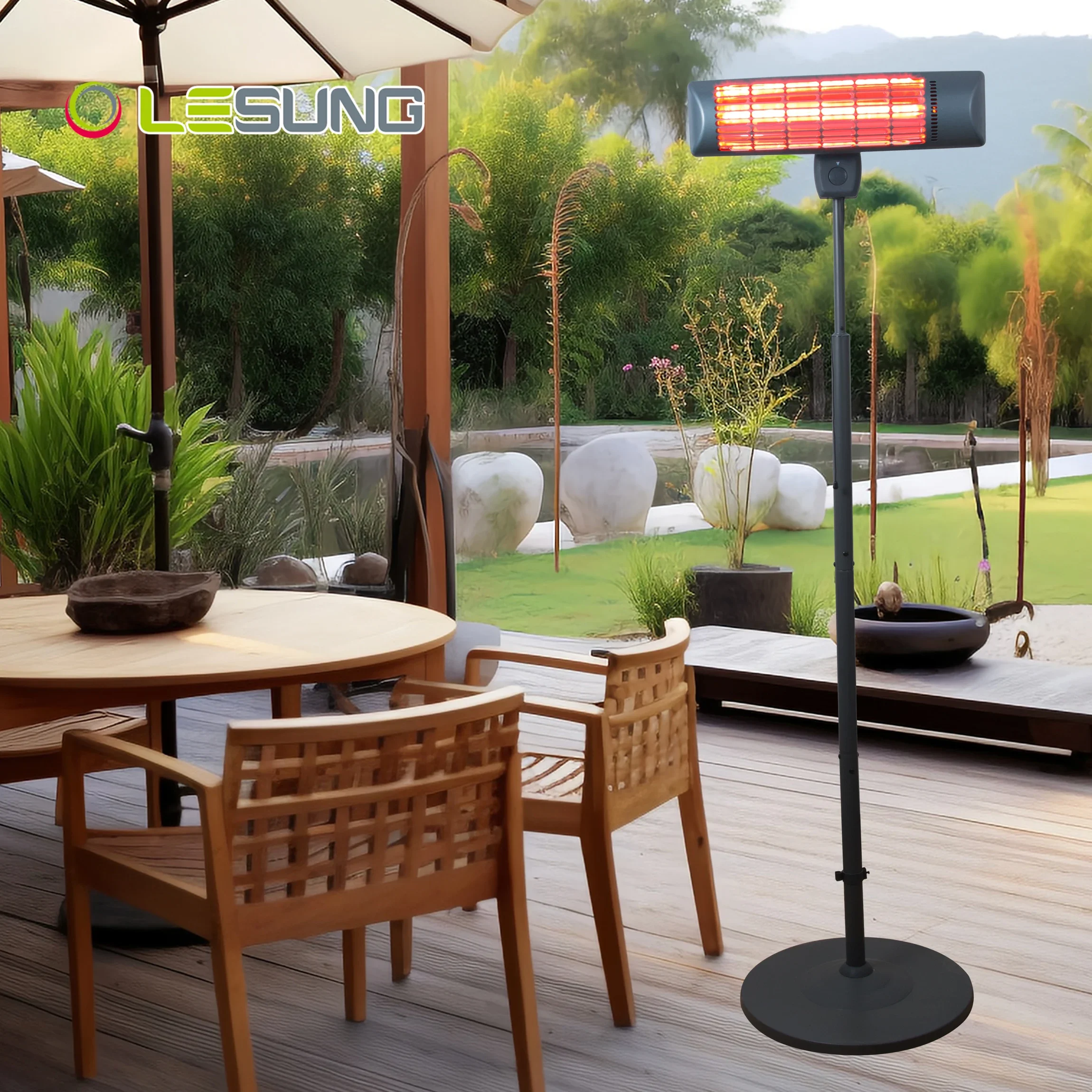 Patio Heater, Electric, Metal - detail 4