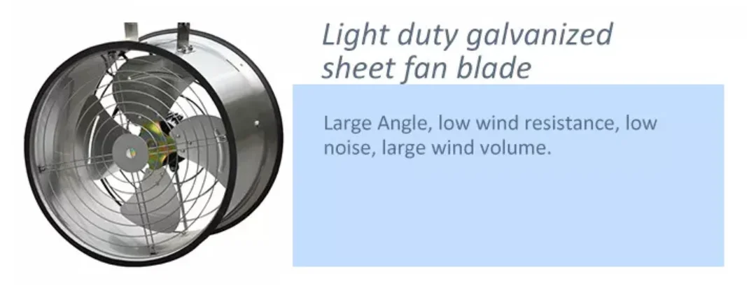 Greenhouse Air Circulation Fan, 400mm, 500mm, 16inch, 20inch - detail 14