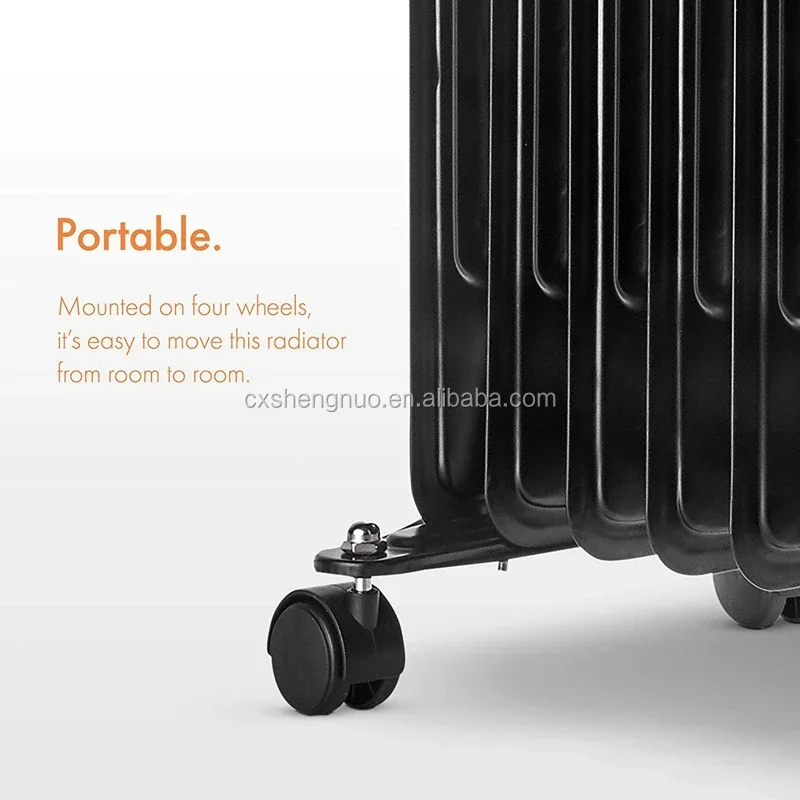 Electric Oil Filled Radiator, 2.5KW, SH-22 - detail 12