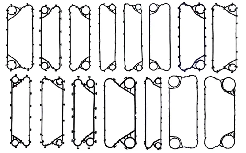 Plate Heat Exchanger, EPDM, rubber and plastic, Gasket - detail 22