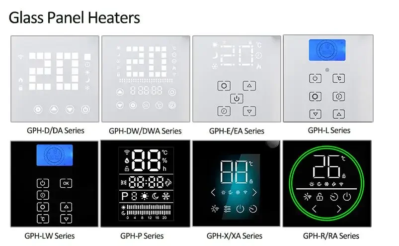 Electric Convection Heater, WIFI, 2000W, Wall - detail 6