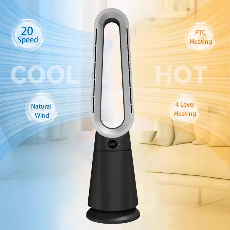 Tower Pedestal Fans, Brushless, 35W(0.05hp), Plastic - detail 36