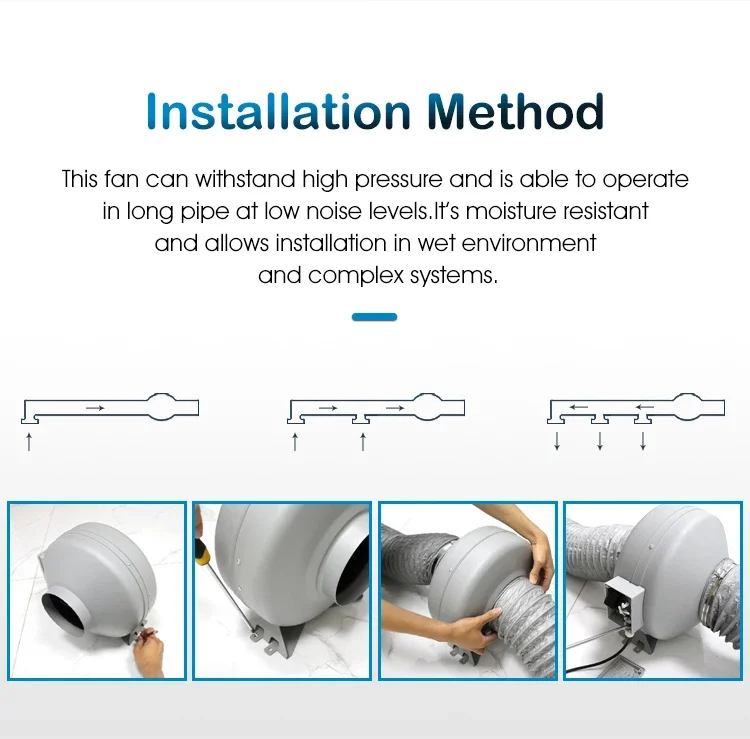 Centrifugal Fan, 100mm, 125mm, 150mm, 160mm - detail 16