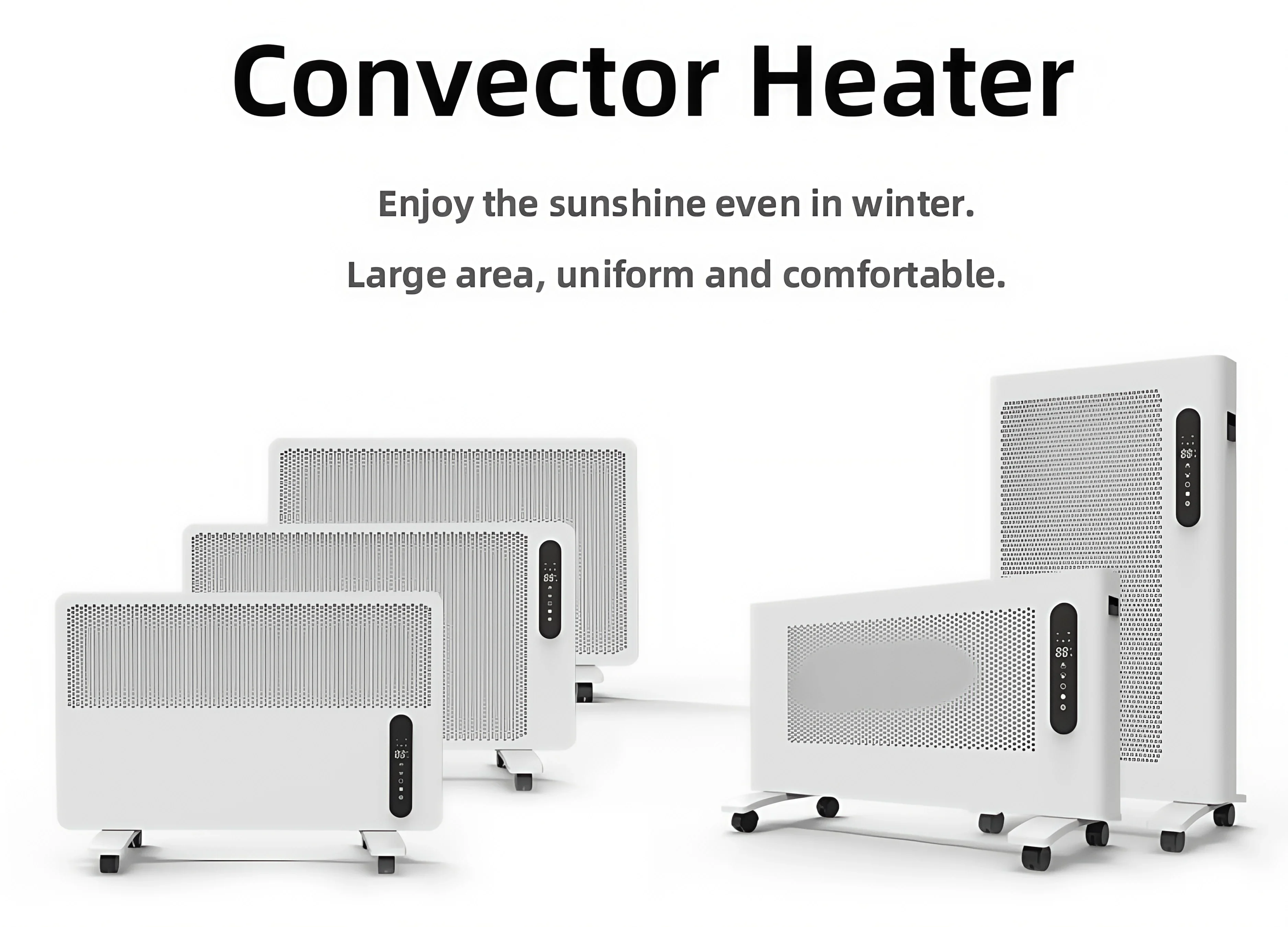 Electric Heater, Portable, 2000 W, Metal - detail 4