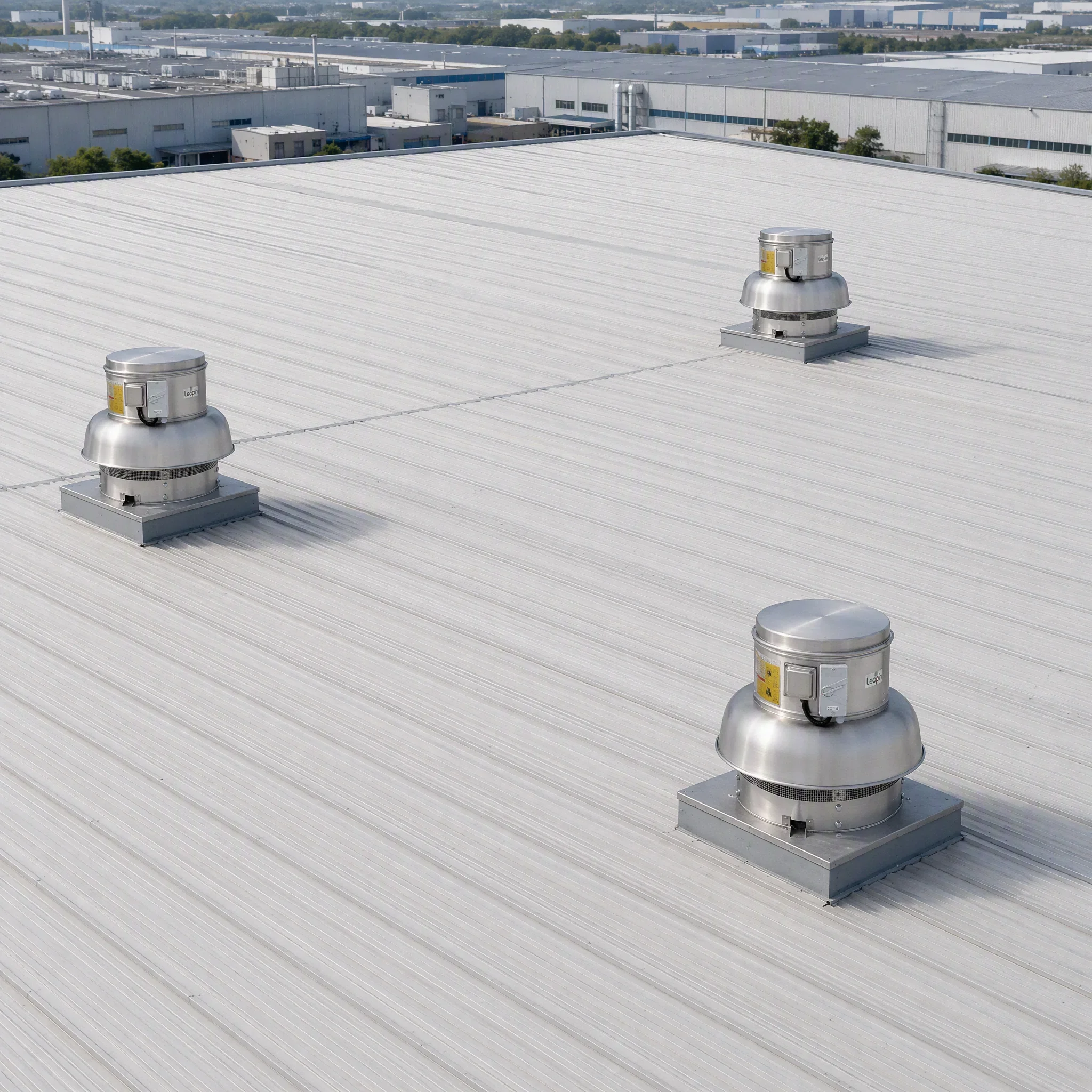 Electric Roof Axial Fan, HVAC, 120 V - detail 2