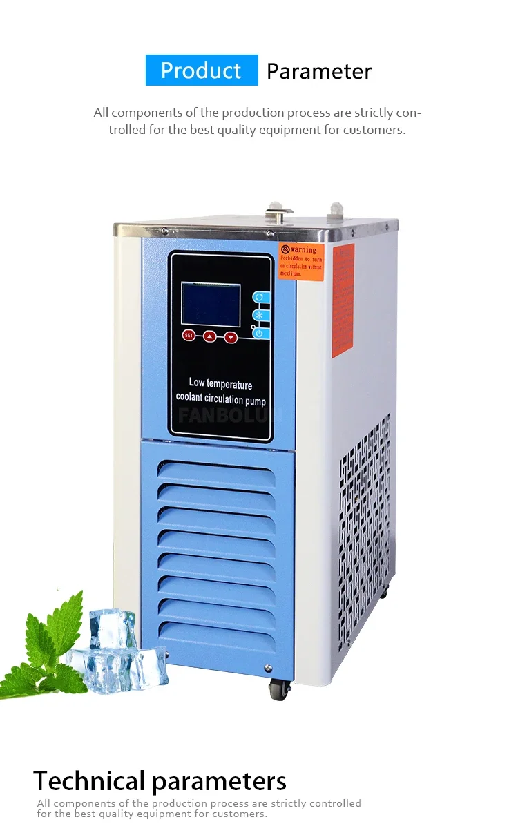 Glycol Small Mini Chiller, 5L, 220 V, 134A - detail 14