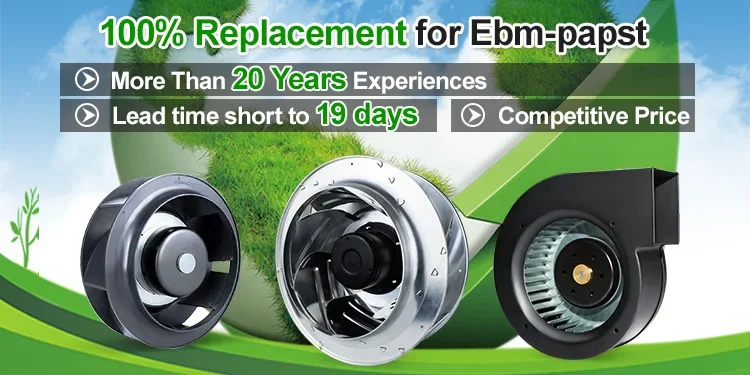Curved Centrifugal Duct Fan, 250mm, 2800rpm - detail 2