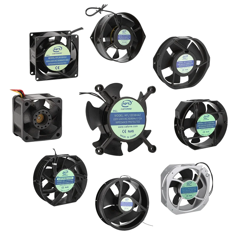 Axial Flow Fan, 20mm, 280mm, Waterproof - detail 12