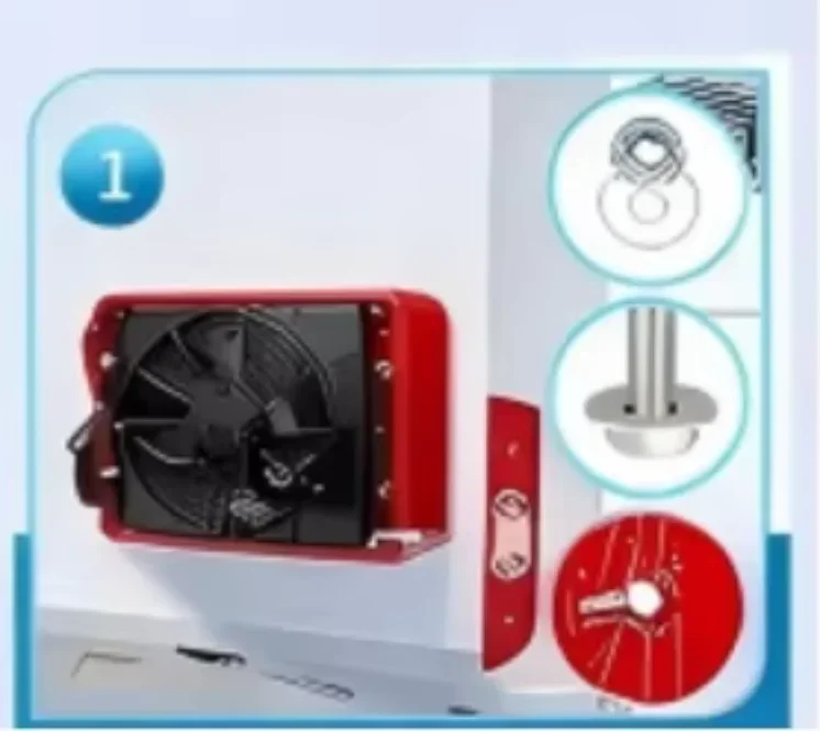 Split Parking Air Conditioner, Q-300, 12V/24V, 2000m/h - detail 20