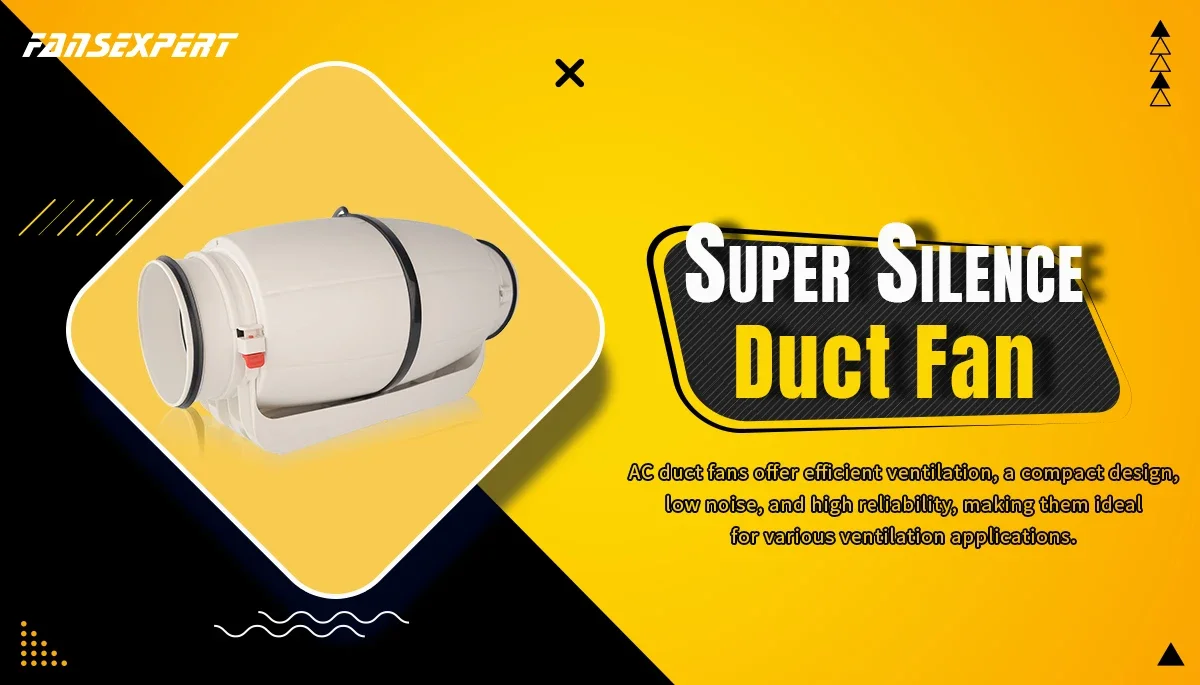Plastic Duct Fan, 100mm, 130W, 230V, 2550RPM - detail 2