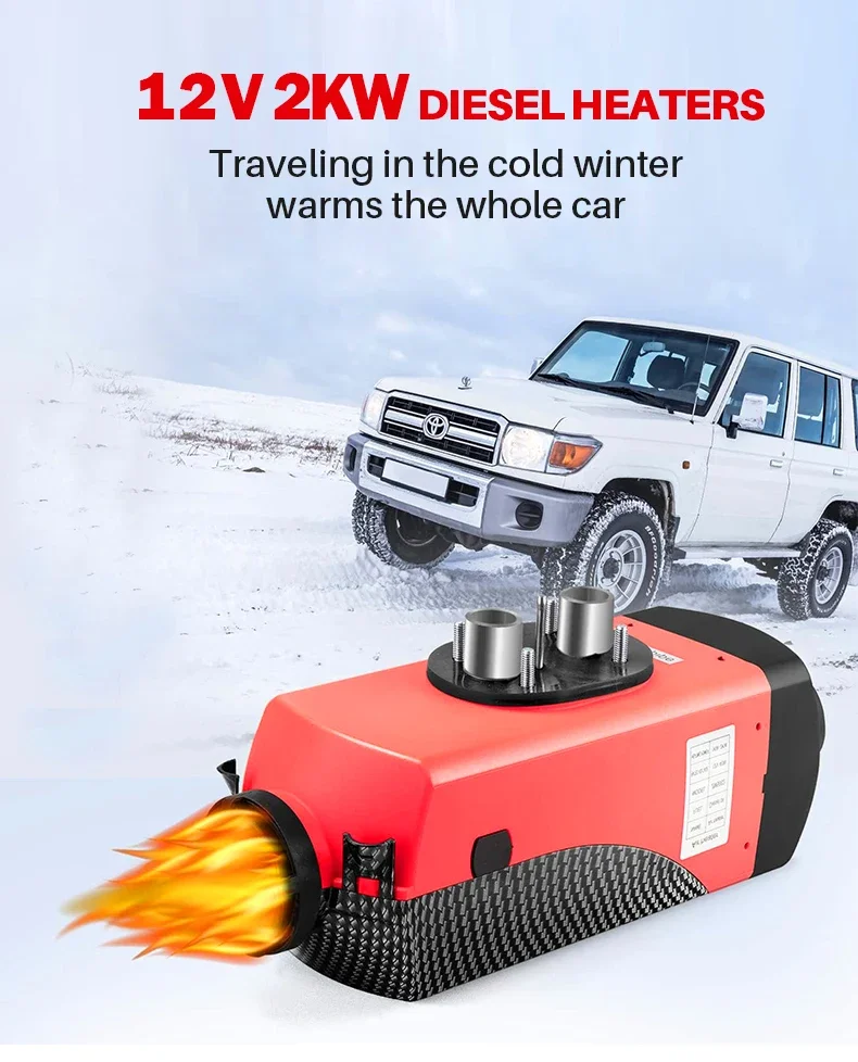 Autonomous Diesel Heater, 12V/24V/220V, 5KW - detail 2