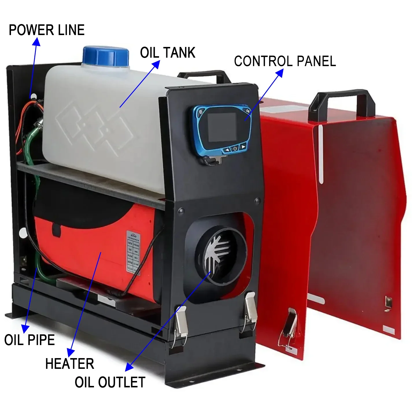 Air Diesel Parking Heater, 12v, 24v, 220v, 2kw - detail 8