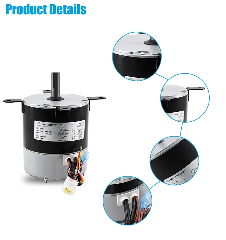 Ecm Industrial Fan, 1/3HP, 1/2HP, 1HP, 110/230V - detail 16