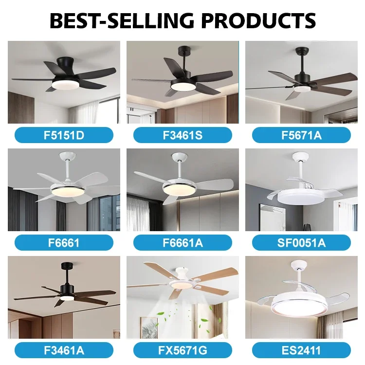 Ceiling Fans, FE+Plywood Blade, F5671A-52 - detail 20