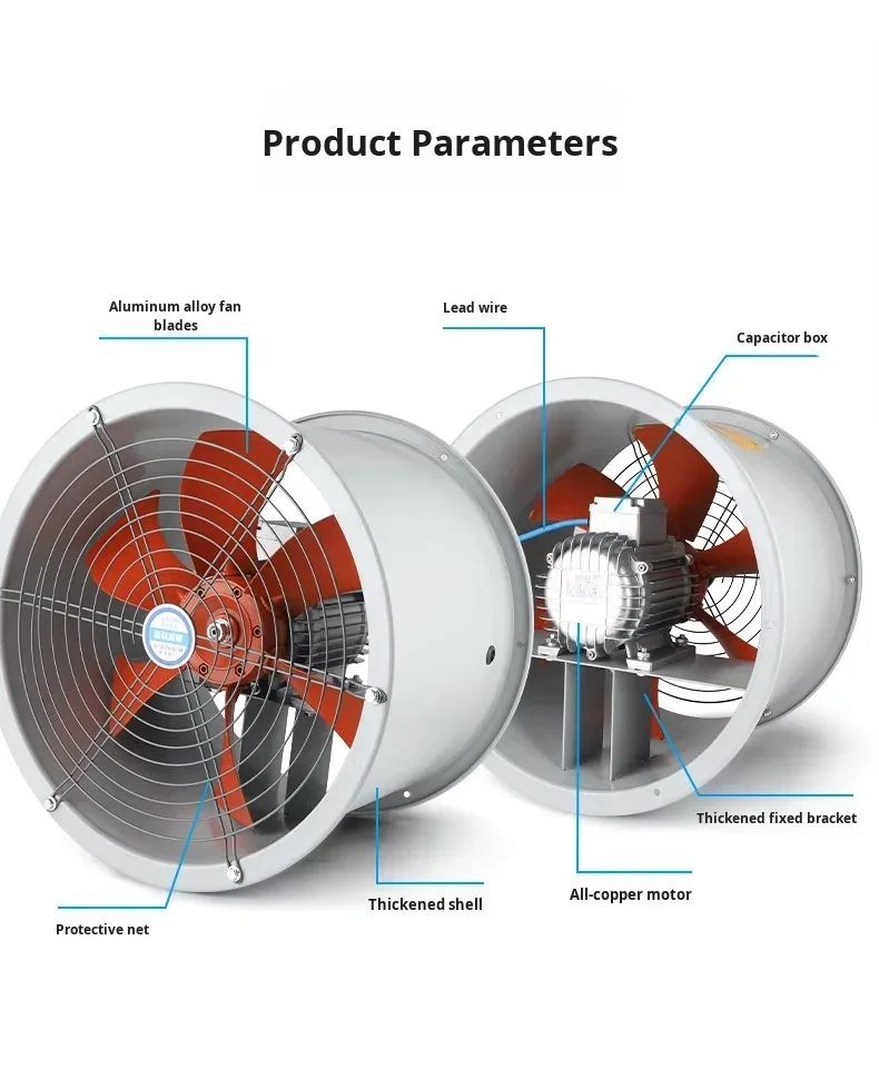 Axial Flow Fan, 380V, 220V - detail 26