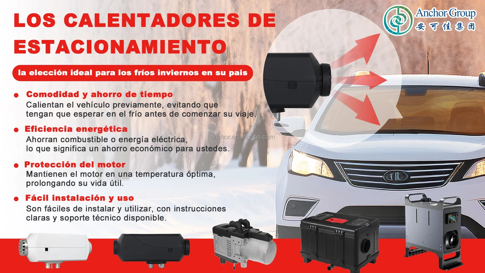 Diesel Engine Heater, AC.157.072, 5KW, Portable, 24V - detail 4