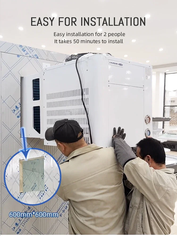 Cold Room Refrigeration Unit, 2hp, 3hp, 5hp, Monoblock - detail 16
