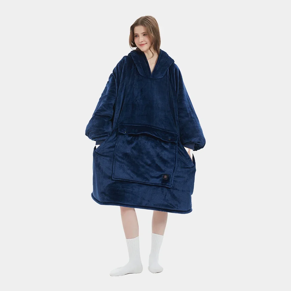 Usb Heating Hoodie Blanket, Flannel, JL02 - detail 10