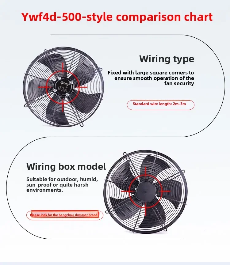 Axial Flow Fan, 600mm, 800W - detail 8