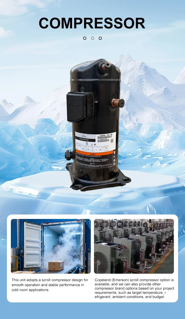 Scroll Compressor, Monoblock, 1HP-20HP, 0.75-7.5kW - detail 10