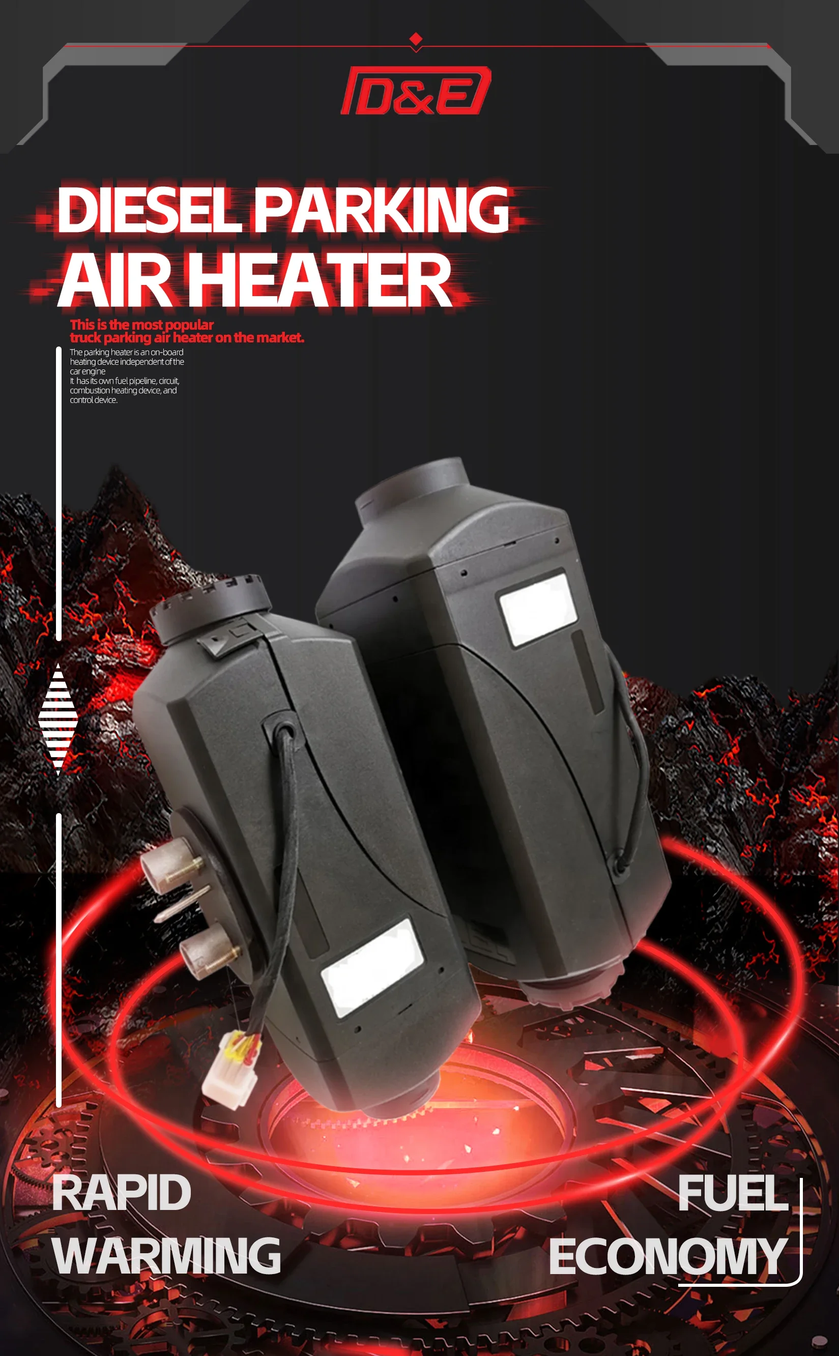 Air Diesel Heater, 2kw, 5kw, 7kw, 12v - detail 6