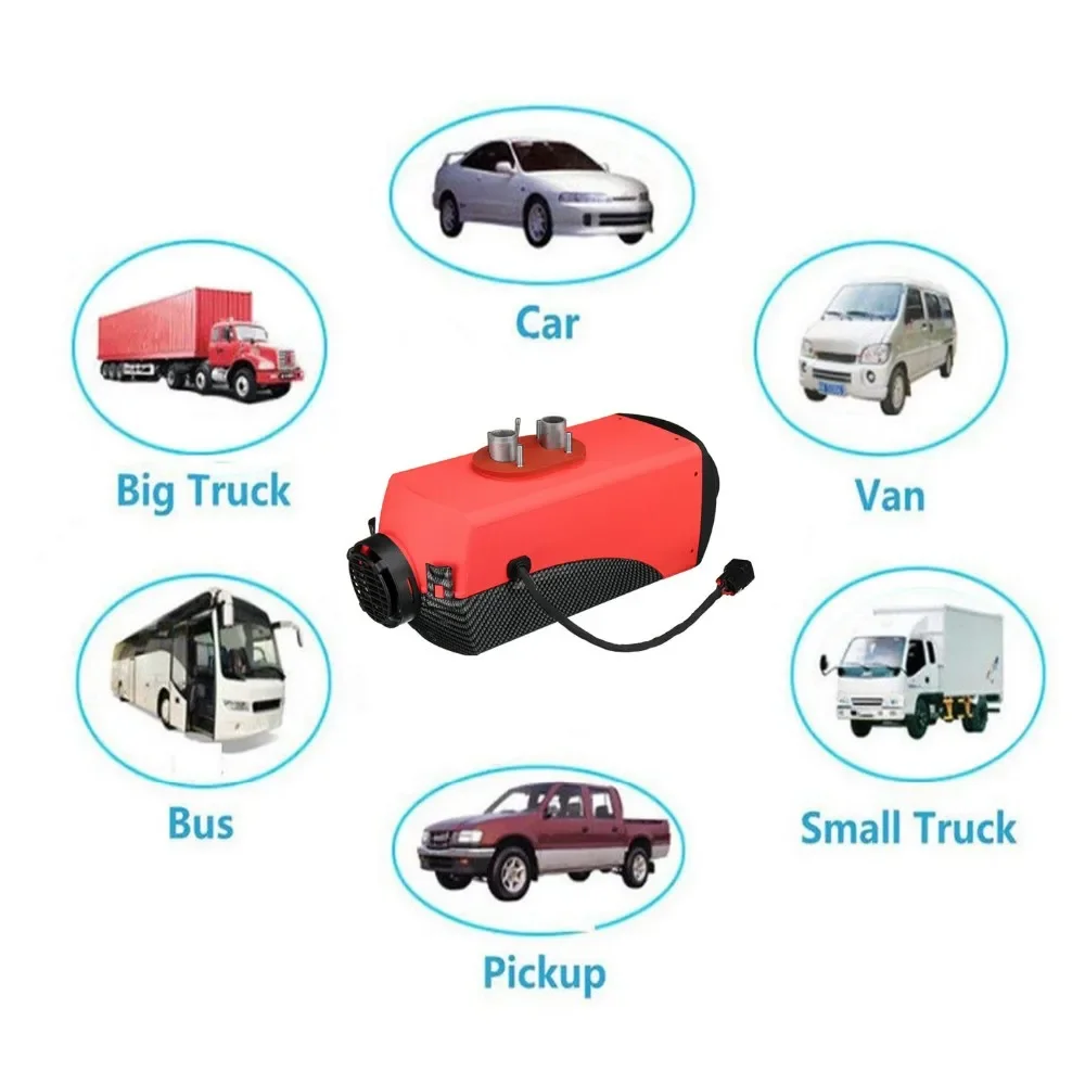 Oil Parking Air Heater, M-PULL, 12V/24V, 5KW/8KW, Aluminum - detail 16