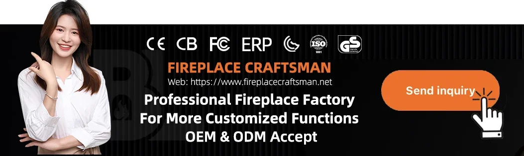 Electric Fireplace, LCD, 3d, Wall - detail 12