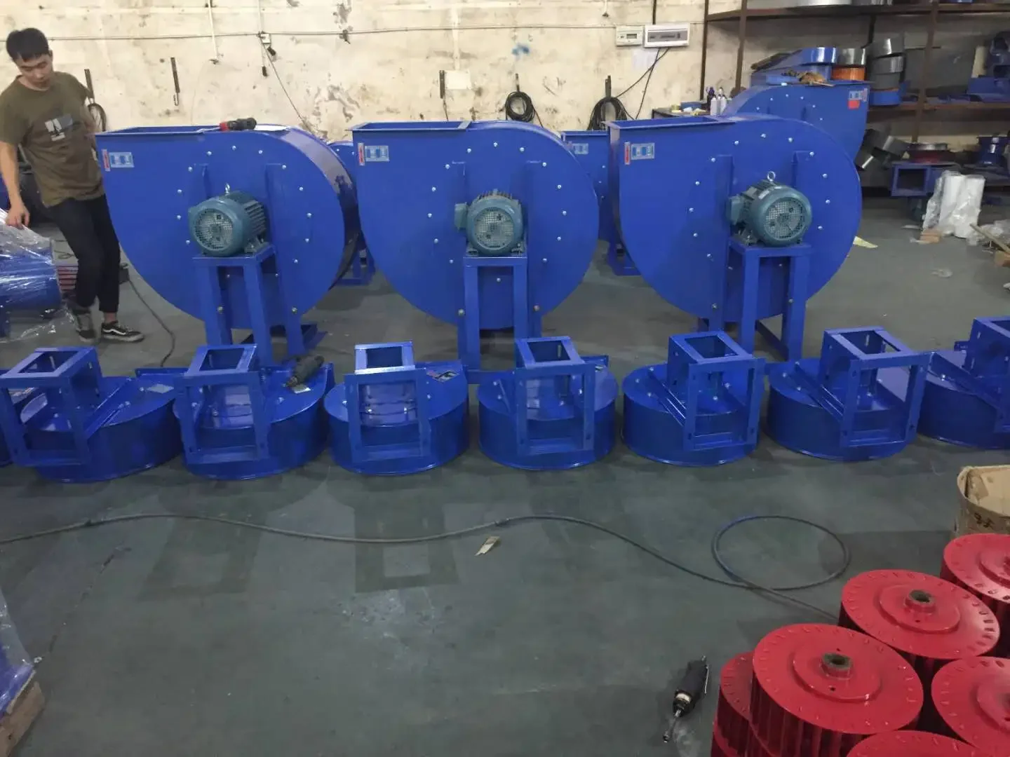 Centrifugal Blower, 3.5a, 1.5kw, Radial - detail 16