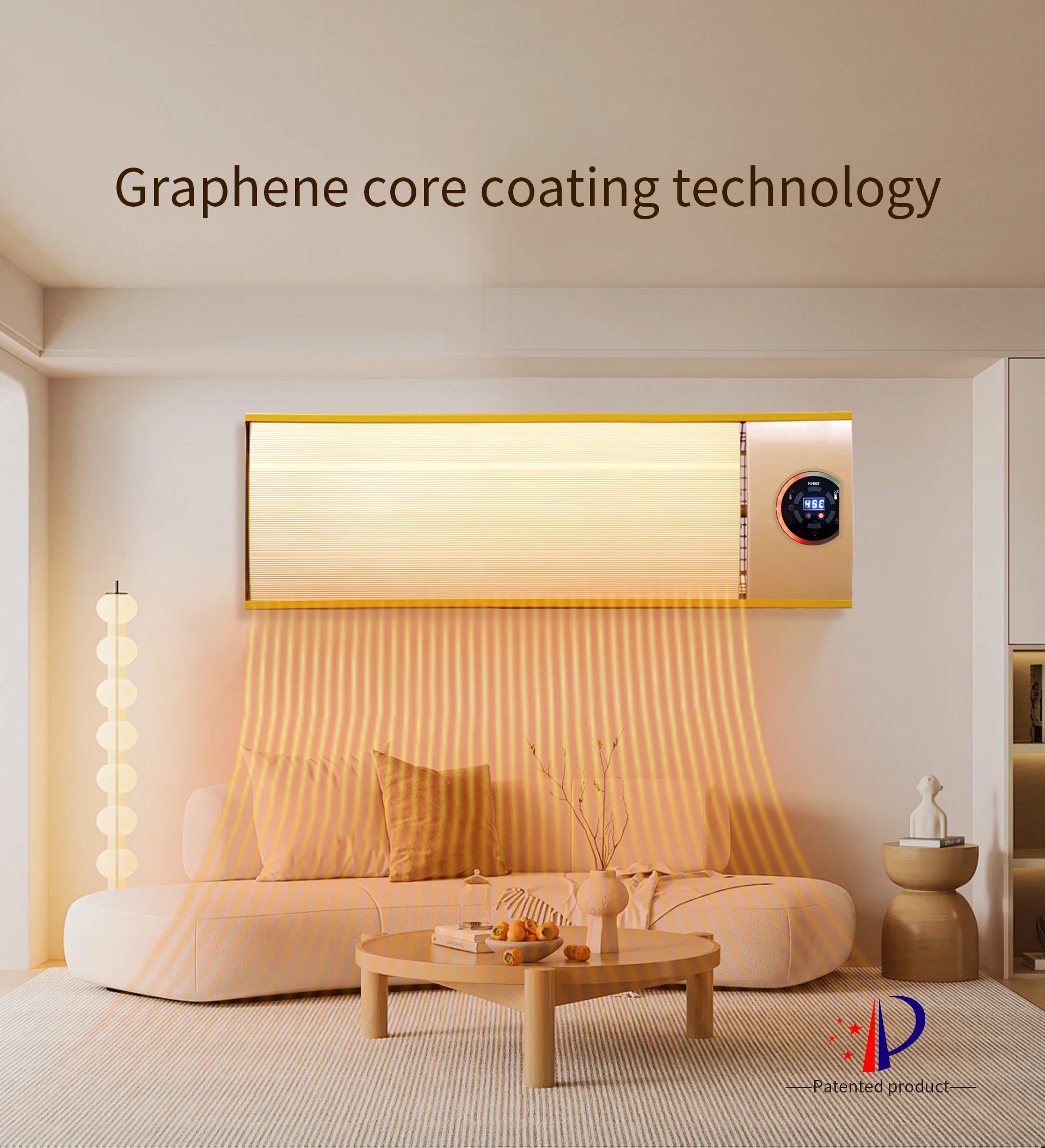 Mounted Infrared Heater, Wall, 220 V, 2200W(2.95hp) - detail 2