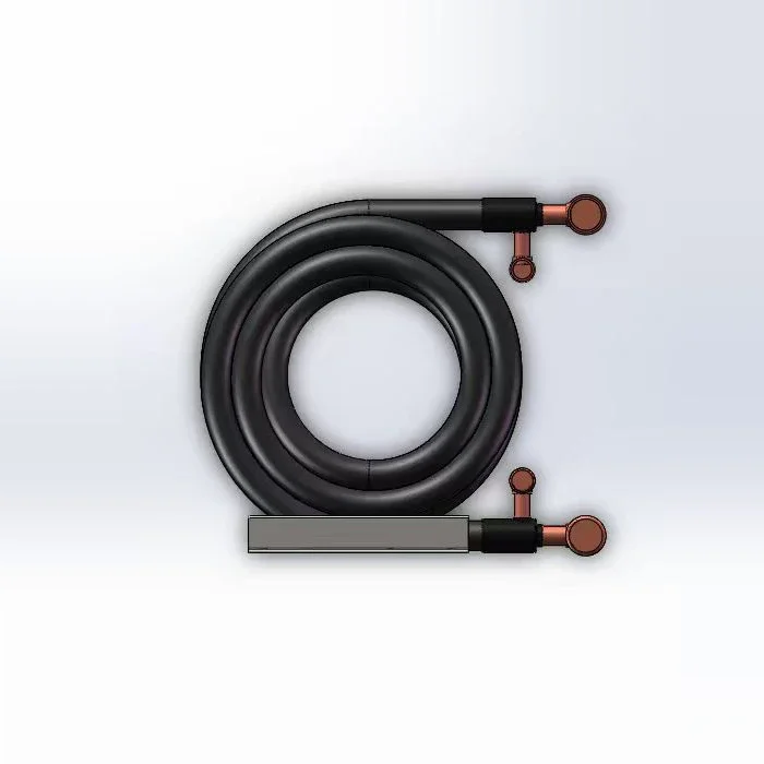 Oemodm Manifolded Spiral Condenser, WSHP, Copper and Steel, 35 - detail 10
