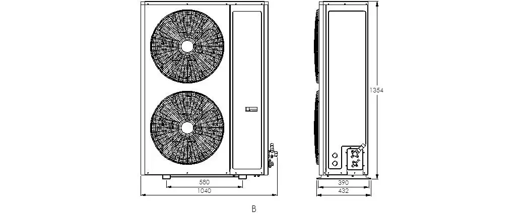 Scroll Compressor, CDU, R404A, Condensing unit - detail 16