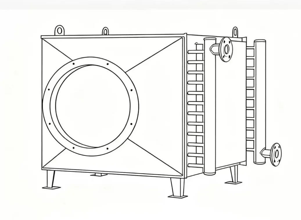 Finned Tube Heat Exchanger, YORKTECH, YK-HR, Steel - detail 10