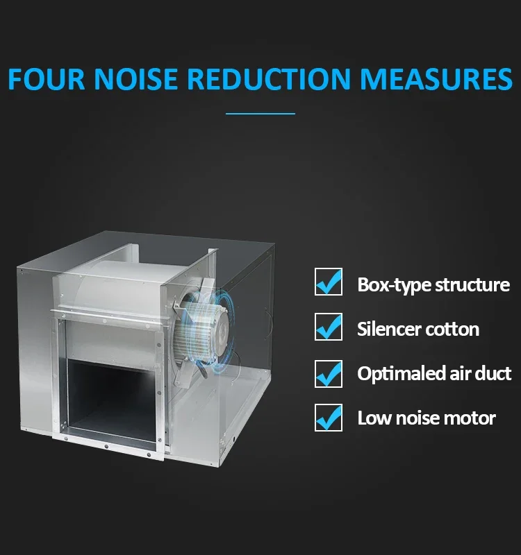Inline Duct Fan, 2000-12000m3, 500-2500W - detail 6