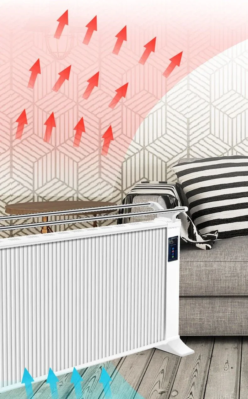 Carbon Crystal Electric Heater, 2000 W, Metal - detail 10