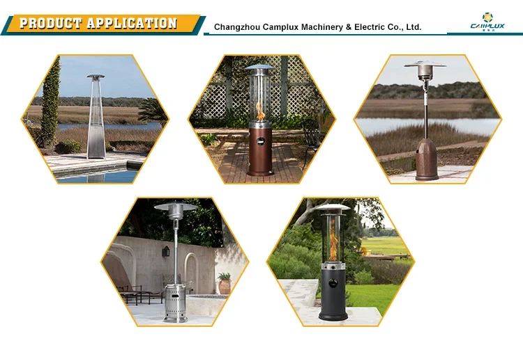 Patio Heater, Steel, Stainless - detail 12