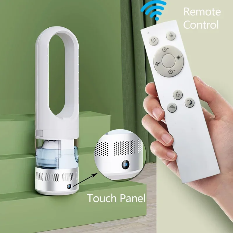 Remote Control Electric Mist Fan with Water Spray for Cooling and Humidification - detail 8