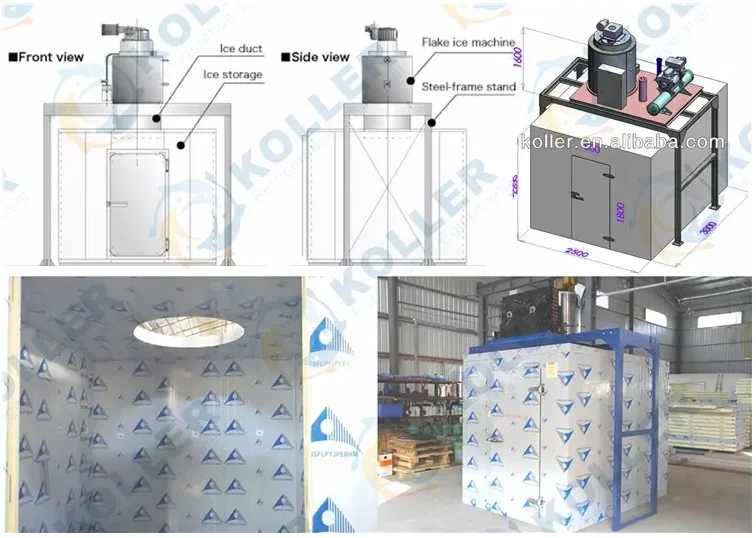 Ice Machine, 20000, Stainless Steel, R22 R404a - detail 24