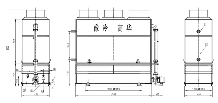 Dry Cooler, 240V, 7.5kw(10.06hp) - detail 20