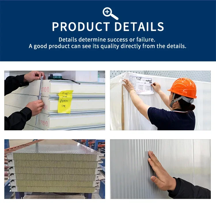 Truck Insulated Wall Panel, PUR, Steel, TJpanel-0516 - detail 14