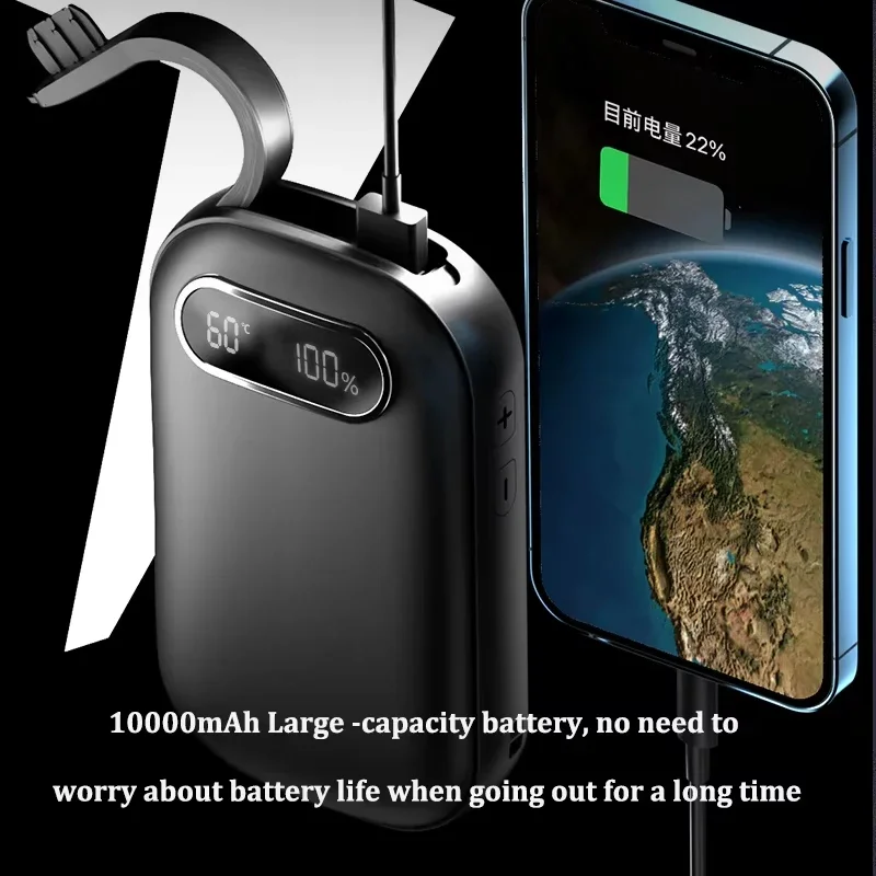 Hand Warmer, 10000mAh, Portable, USB - detail 12
