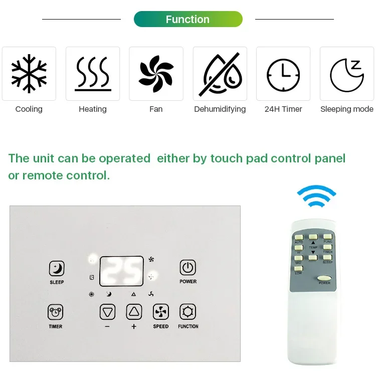 Conditioner, 14000BTU, R290, Portable - detail 18