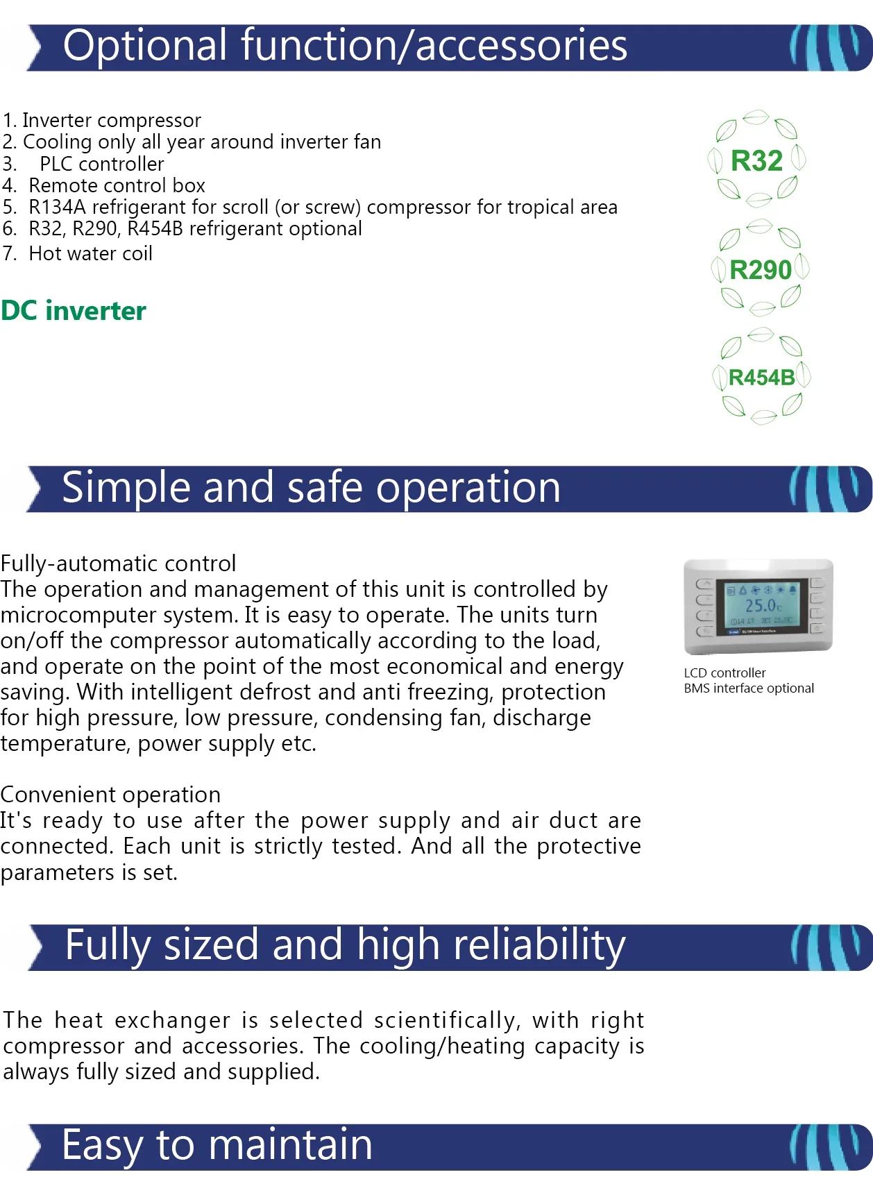 Split Air Conditioner, Ducted, R410A, ducted split unit - detail 10